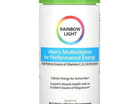 Rainbow Light, Men s Multivitamin for Performance Energy, 90 Tablets Sale