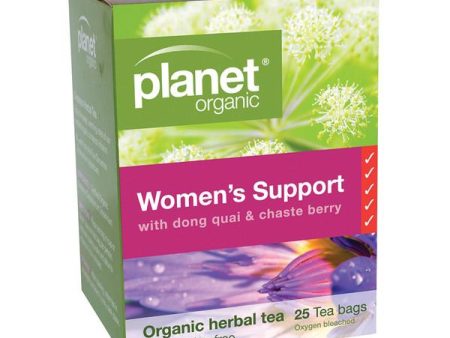 Planet Organic Womens Support Herbal Tea x 25 Tea Bags For Cheap