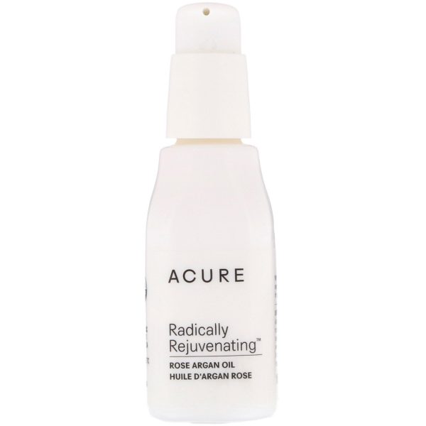 Acure Radically Rejuvenating Rose Argan Oil 1 fl oz (30ml) Fashion