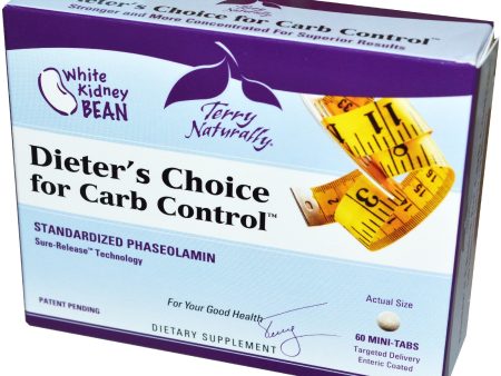 EuroPharma Dieter s Choice Carb Control 60 Mini Tabs For Sale