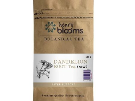 Henry Blooms Dandelion Root Tea - Raw 125g For Cheap