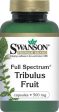 Swanson Premium Full-Spectrum Tribulus Fruit 500mg 90 Capsules on Sale