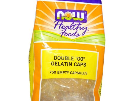 Now Foods, Healthy Foods, Double ““00““ Gelatin Caps, 750 Empty Capsules For Cheap