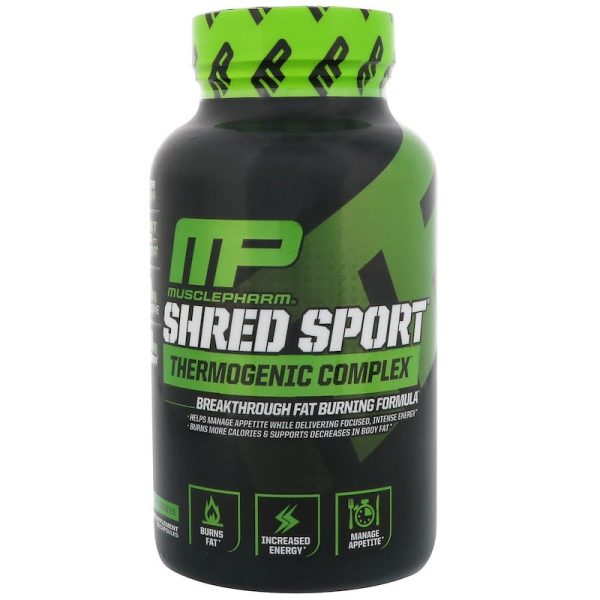 MusclePharm Shred Sport Thermogenic Complex 60 Capsules Online Sale