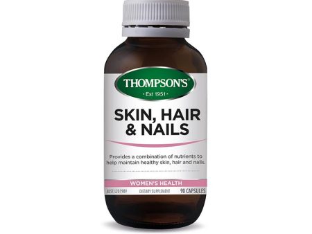 Thompson s Skin Hair & Nails 90 Capsules on Sale