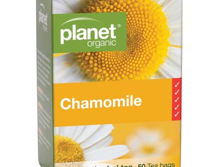 Planet Organic Chamomile Herbal Tea x 50 Tea Bags For Discount