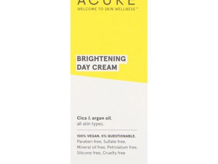 Acure Brightening Day Cream All Skin Types 1.7 fl oz (50ml) Discount