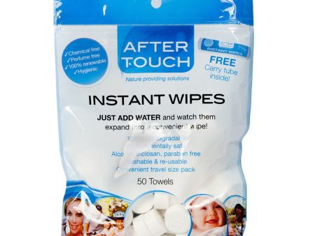 After Touch Instant Wipes 50 Pack Bag Online Hot Sale