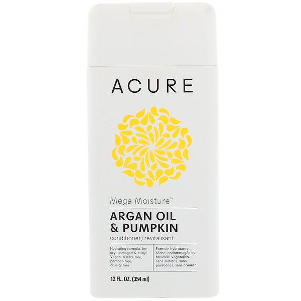 Acure Mega Moisture Conditioner Argan Oil & Pumpkin 12 fl oz (354ml) Online Sale