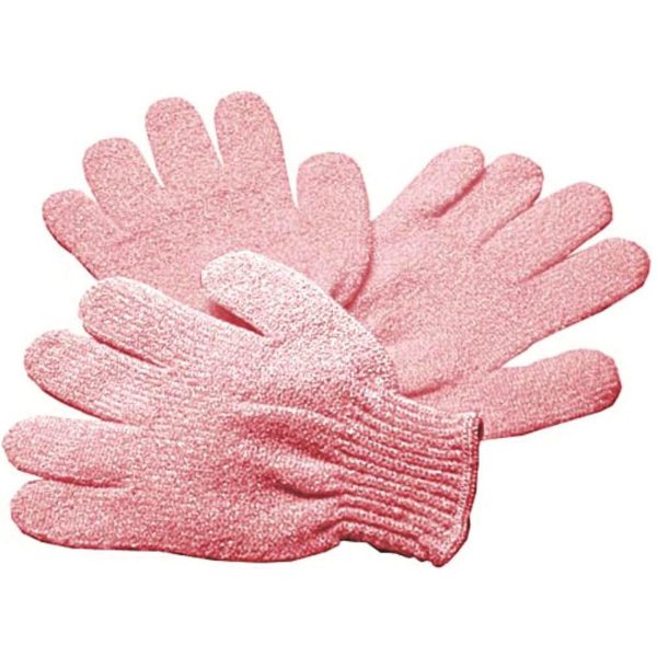 Clover Fields Massage Glove Pink x 12 Pack For Sale