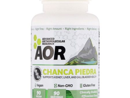 Advanced Orthomolecular Research AOR Chanca Piedra 90 Vegan Capsules Online Sale