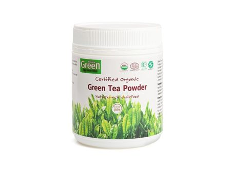 Absolute Green Green Tea Powder Certified Organic 150g For Discount