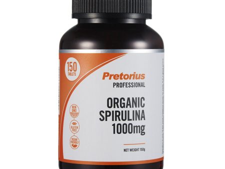 Pretorius Organic Spirulina 1000Mg 150 Tablets Cheap