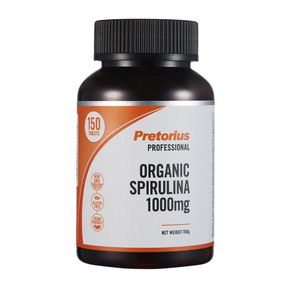 Pretorius Organic Spirulina 1000Mg 150 Tablets Cheap