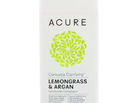 Acure Curiously Clarifying Conditioner Lemongrass & Argan 12 fl oz (354ml) Sale