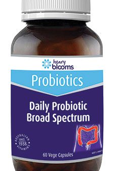 Henry Blooms Adult’s Daily Broad Spectrum Probiotic 60 capsules Hot on Sale