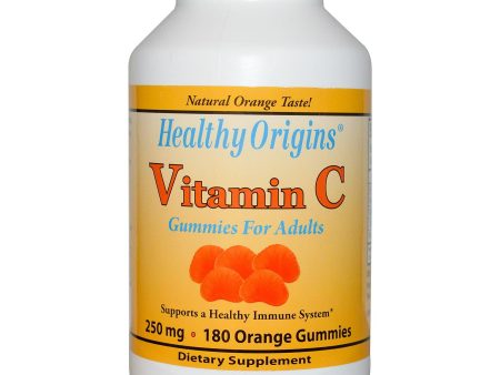 Healthy Origins, Vitamin C Gummies for Adults, 180 Orange Gummies Sale