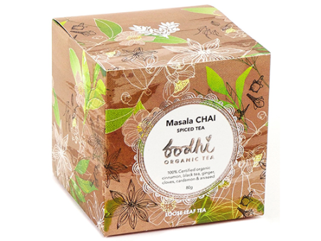 Bodhi Organic Tea Masala Chai (Spiced Tea) Loose 80g Fashion