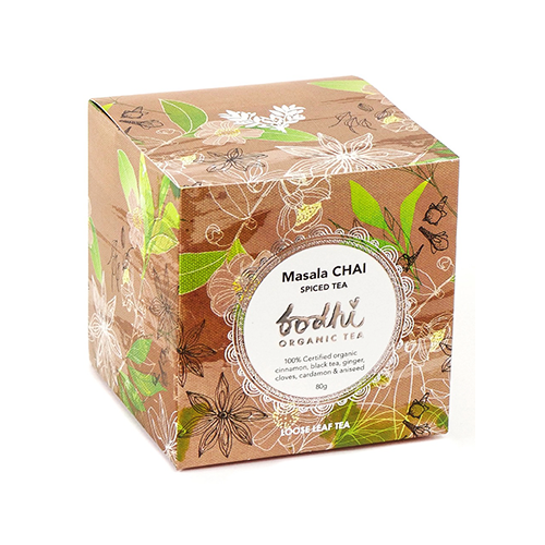 Bodhi Organic Tea Masala Chai (Spiced Tea) Loose 80g Fashion