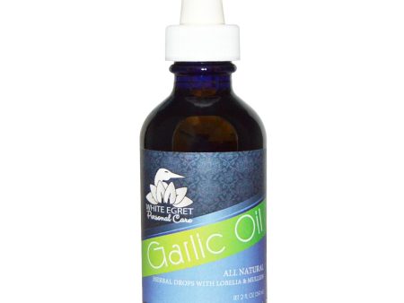 White Egret Personal Care, Garlic Oil, 59 ml on Sale