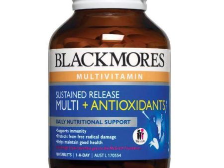 Blackmores Sustained Release Multi & Antioxidants 180 Tablets Online Sale