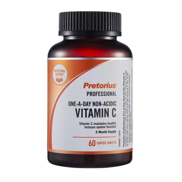 Pretorius One-A-Day Non-Acidic Vitamin C 60 Tablets Online now