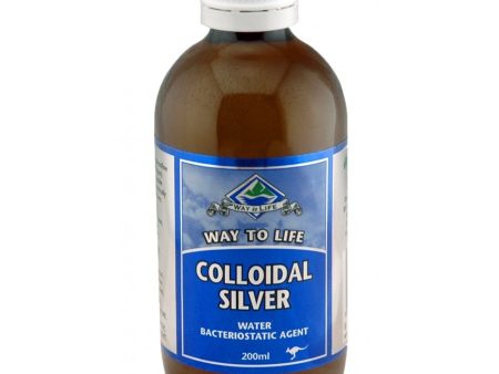 Way To Life, Colloidal Silver, 200 ml ... VOLUME DISCOUNT Online