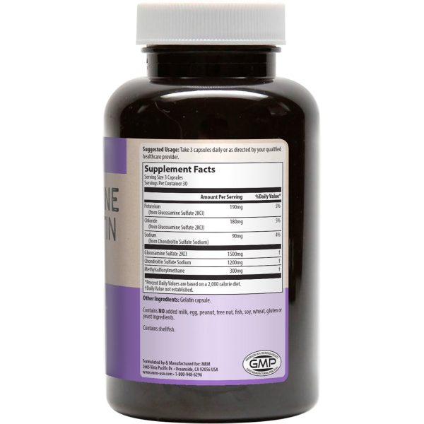 MRM Glucosamine Chondroitin MSM 90 Capsules Online Hot Sale