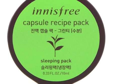 Innisfree Capsule Recipe Pack Green Tea 0.33 fl oz (10ml) Online