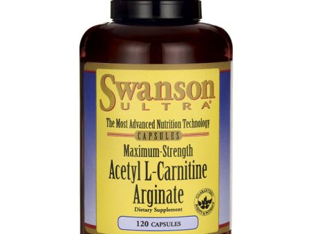 Maximum-Strength Acetyl L-Carnitine Arginate 120 caps For Sale