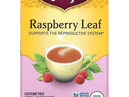 Yogi Tea, Raspberry Leaf, Caffeine Free, 16 Tea Bags, 1.02 oz (29 g) Online Sale