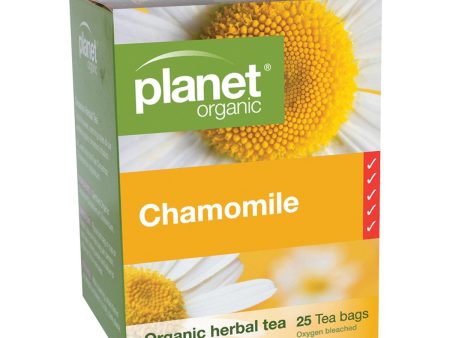 Planet Organic Chamomile Herbal Tea x 25 Tea Bags Hot on Sale