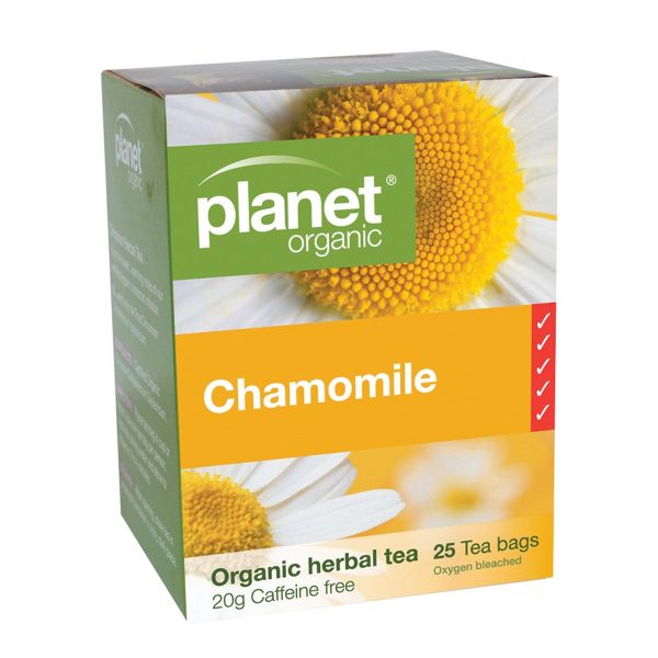 Planet Organic Chamomile Herbal Tea x 25 Tea Bags Hot on Sale