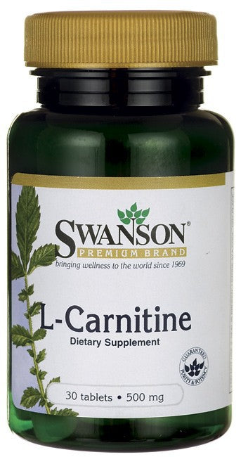 Swanson L-Carnitine 500Mg 30 Tabs Supply