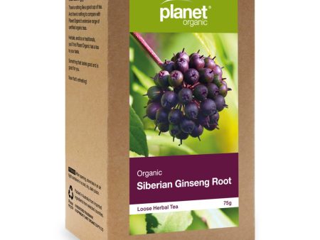 Planet Organic Organicsiberian Ginseng Root Loose Leaf Tea 75g For Cheap