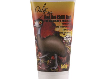 Only Emu Red Hot Chilli Rub 50g For Discount