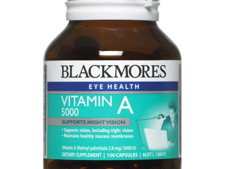 Blackmores Vitamin A 5000Iu 150 Capsules For Discount