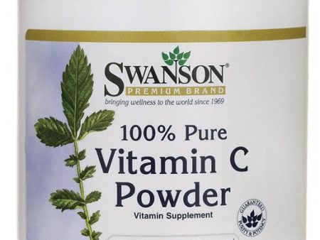 Swanson Premium 100% Pure Vitamin C Powder 454g 16 oz Online Hot Sale