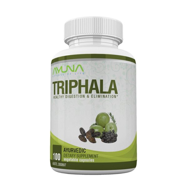 Ayuna Triphala 60 Veggie Capsules Cheap