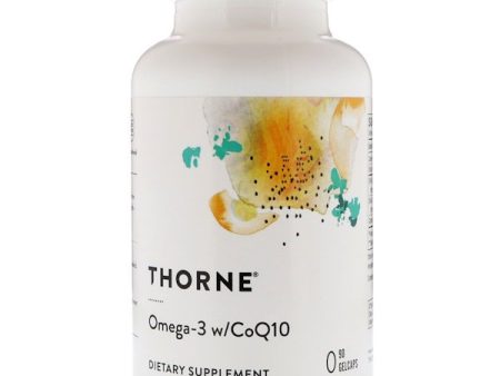 Thorne Research Omega-3 with CoQ10 90 Gelcaps Sale