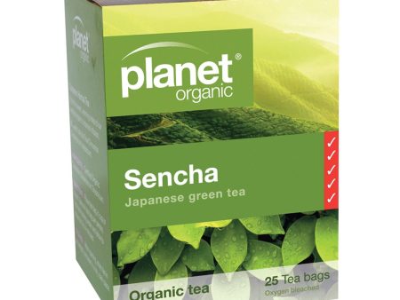 Planet Organic Sencha Japanese Green Tea x 25 Tea Bags Hot on Sale