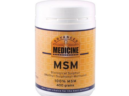 Advanced Medicine Msm 400g Fashion