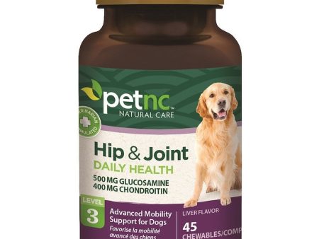 21st Century Pet Natural Care Hip & Joint Level 3 Liver Flavor 45 Chewables For Discount