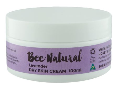 Bee Natural Dry Skin Cream Lavender 100ml For Sale