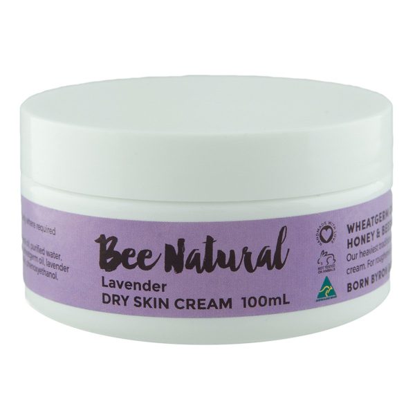 Bee Natural Dry Skin Cream Lavender 100ml For Sale