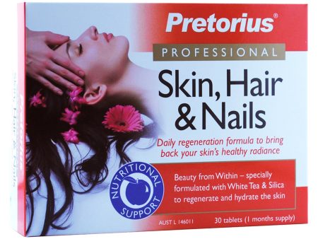 Pretorius Skin Hair & Nails 30 Tablets Hot on Sale