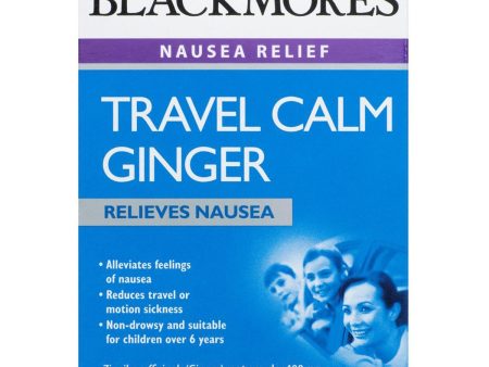 Blackmores Travel Calm Ginger 45 Tablets Online Sale