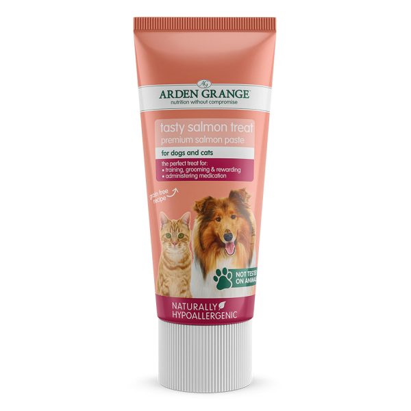 Arden Grange Tasty Salmon Treat for Cats and Dogs 75ml For Sale