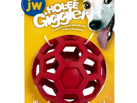 JW Hol-ee Giggler Ball Dog Toy Fashion