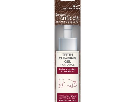 TropiClean Enticers Teeth Cleaning Gel for Dogs Smoked Bacon 59ml Discount